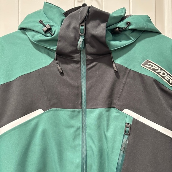 NWT Spyder Leader Insulated Jacket in Cypress Green - Picture 6 of 16